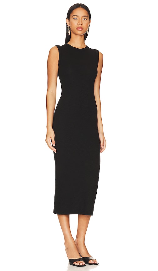 Shop Enza Costa Sleeveless Midi In Black