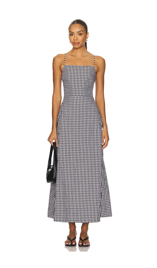 Textured Gingham Dress Enza Costa