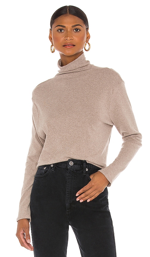 long sleeve cotton turtleneck