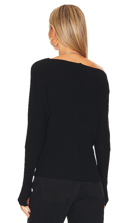  Enza Costa Strick Knit Slouch Top In Black. Größe Xl. Also In Xs, L. 