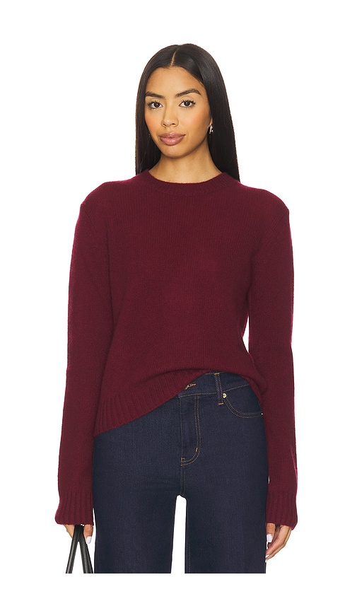 Enza Costa Easy Long Sleeve Crew Sweater