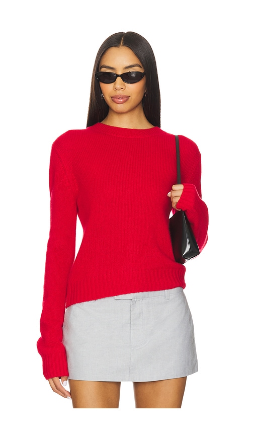 Enza Costa Easy Long Sleeve Crew Sweater