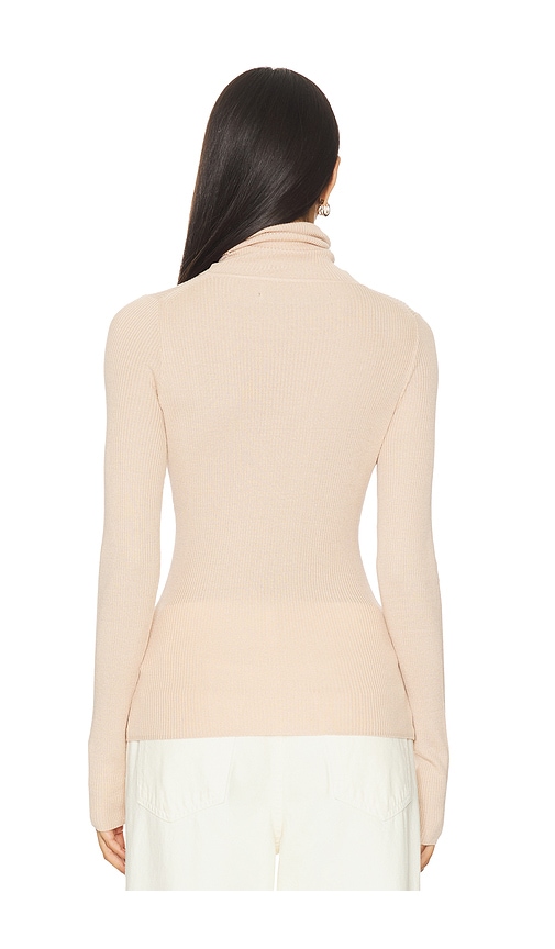 Enza Costa Rollkragenpullover Im Lagenlook In Beige. Größe S. Also In M. 