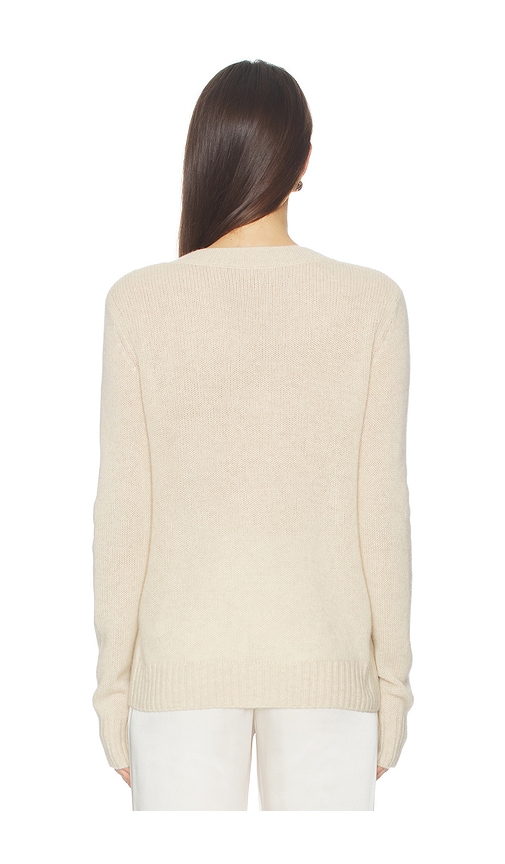  Enza Costa Cashmere V-neck Pullover In Beige. Größe S. Also In Xs, M, L. 