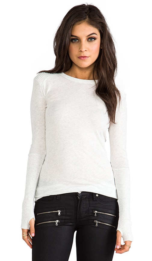 Cashmere Moto Pullover Sweater
