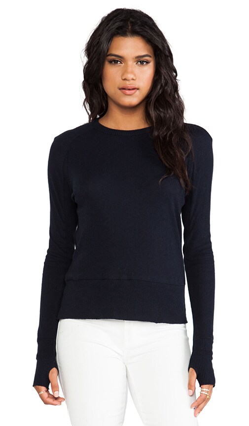 Cashmere Long Sleeve Raglan