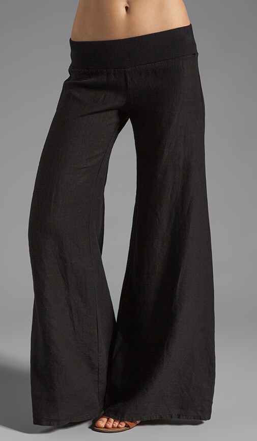 Linen Wide Leg Pant