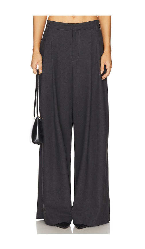 Easy Pleated Wide Leg Trouser Enza Costa