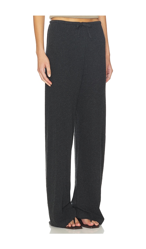 Enza Costa Cashmere Jersey Easy Drawcord Pant In Multi