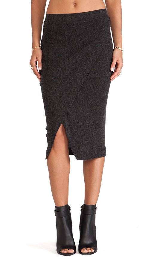 Cashmere Midi Skirt