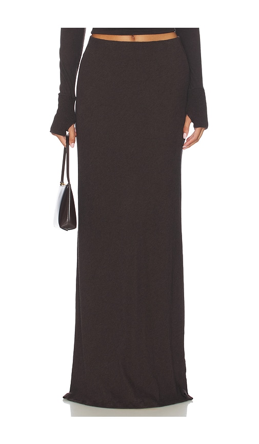 Enza Costa Cashmere Bias Skirt