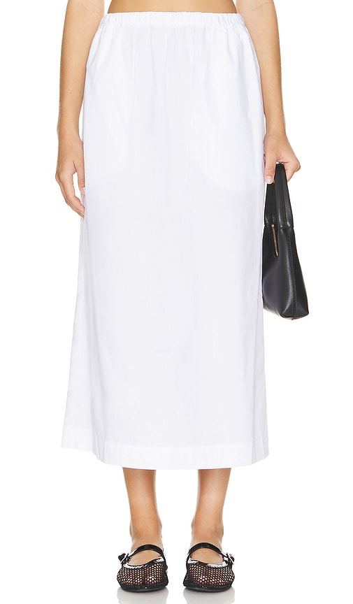 Enza Costa Resort Skirt in White