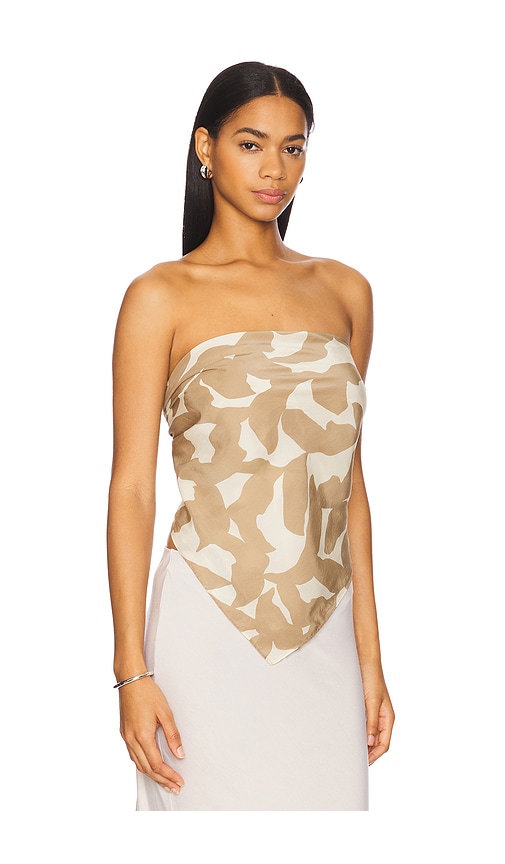 ENZA COSTA SCARF TOP