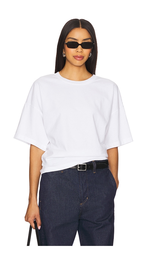Short Sleeve Supima Curve Tee in . - size M (also in S, XS) - Enza Costa - Modalova