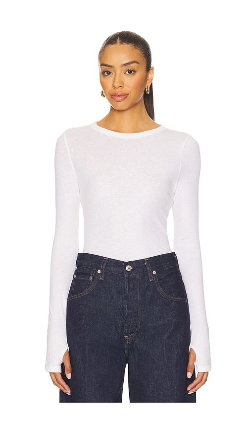 TOP RAS DE COU MANCHES LONGUES EN CACHEMIRE NEW CLASSIC en . Taille L. Also en M, S, XS - Enza Costa - Modalova