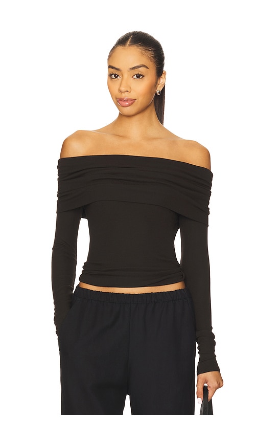 Enza Costa Off Shoulder Top