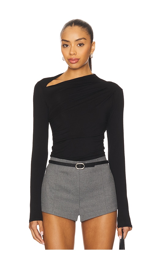 Long Sleeve Tops In Black: Knit, Cotton, Sheer | REVOLVE