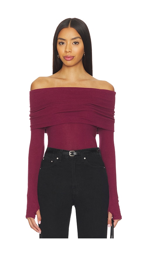 Enza Costa Off Shoulder Top