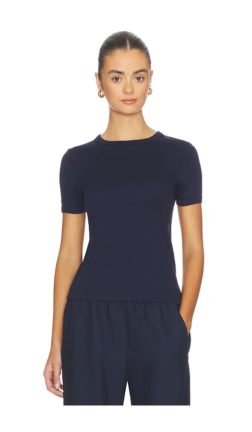 Enza Costa Cotton New Classic Short Sleeve Tee