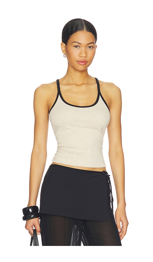 Enza Costa Classic Ringer Scoop Tank