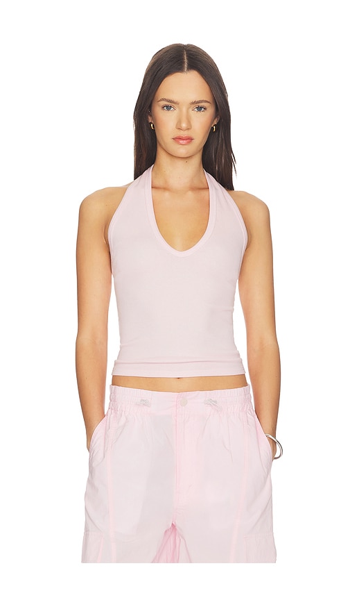 Enza Costa Cotton Rib U Halter