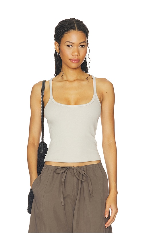 Enza Costa Cotton Rib Cami Tank