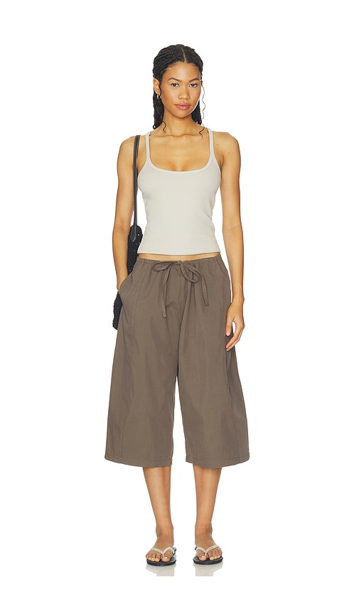Enza Costa Cotton Rib Cami Tank | Thumbnail 4 Enza Costa Cotton Rib Cami Tank | Thumbnail 4