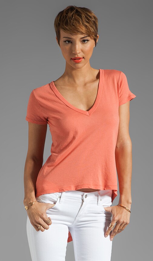 Tissue Jersey Hi Lo Short Sleeve
