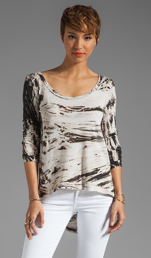 Costae Dye Jersey Hi Lo Long Sleeve