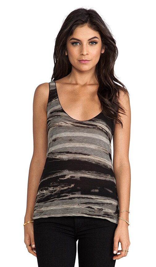 Viscose Stripe Loose Tank