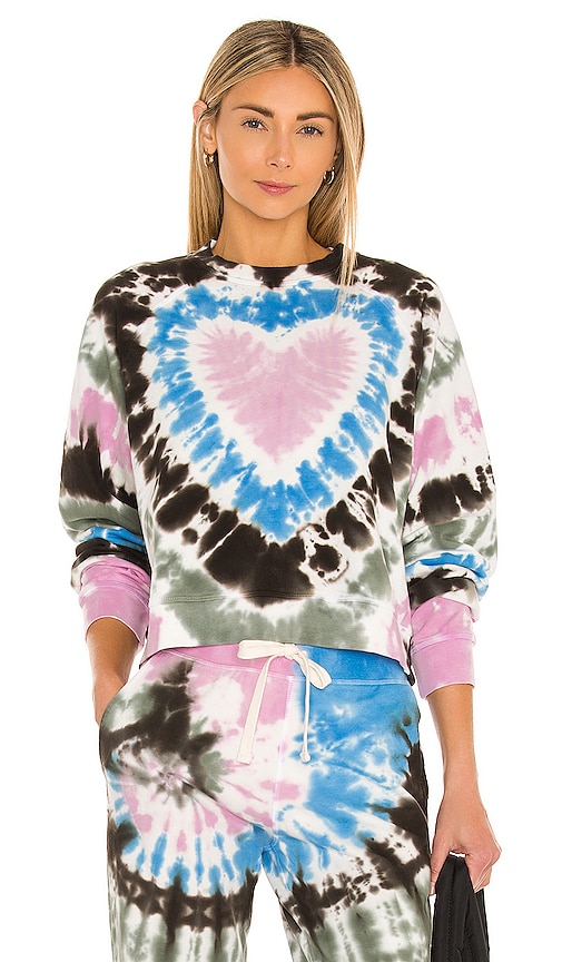 Electric & Rose Ronan Tie Dye Sweatshirt In Camo & Multi ModeSens