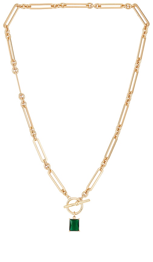 Electric Picks Jewelry Ella Necklace in Emerald