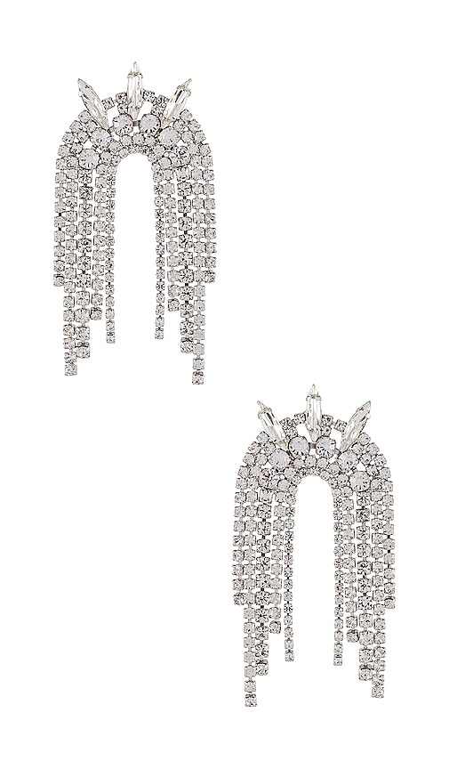 Electric Picks Jewelry High Society Earrings in Silver