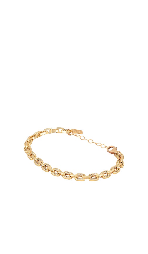 Electric Picks Jewelry Flirt Bracelet in Gold | REVOLVE