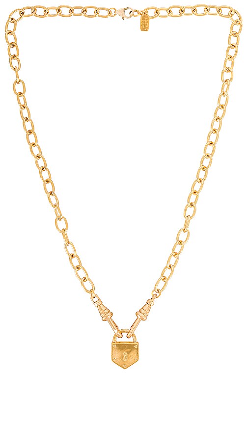 Electric Picks Jewelry Capone Pendant Necklace in Gold | REVOLVE