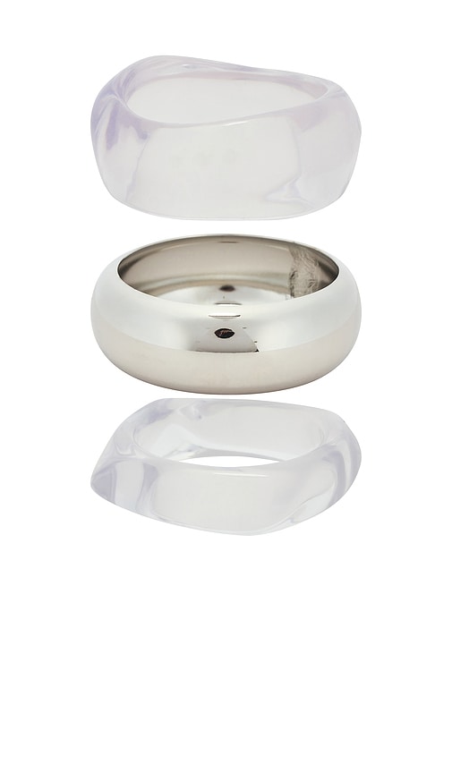 Epifene Liquid Resin Bangles Set Of 3