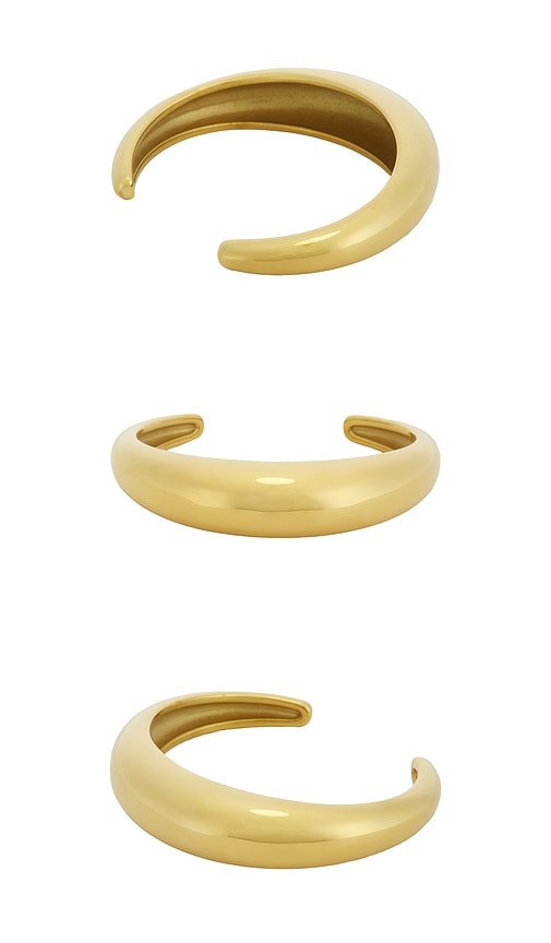 Epifene LOT DE 2 MANCHETTES DE BRAS en Metallic Gold 75 €