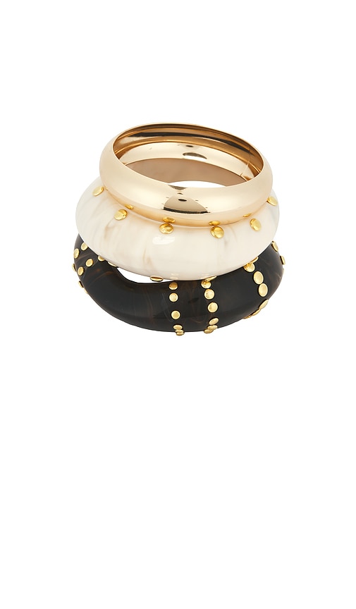 Epifene LOT DE 3 BRACELETS en Metallic GoldBrown 91$