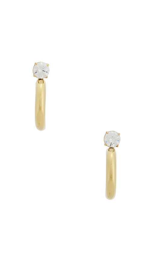  Epifene Mini Hoop & Earcuff Set Of 3 In Metallic Gold. 