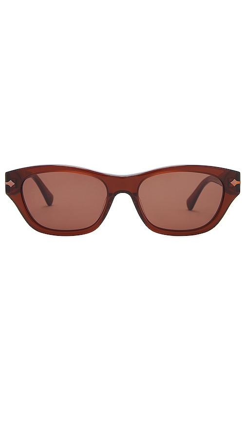 Epokhe Frequency Sunglasses in Maple Polished & Brown | REVOLVE