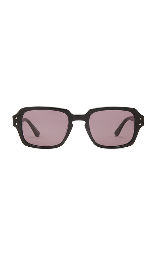 Shop Epokhe Wilson Sunglasses In Black Polished & Black