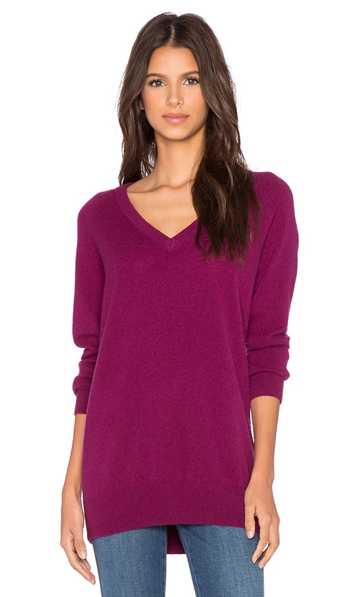 equipment v neck cashmere sweater