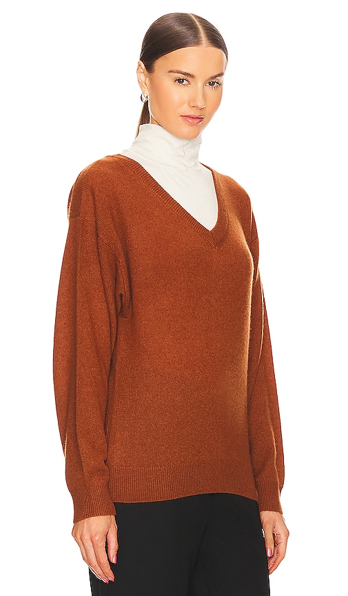 Shop Equipment Lilou V Neck Sweater In Autumnal