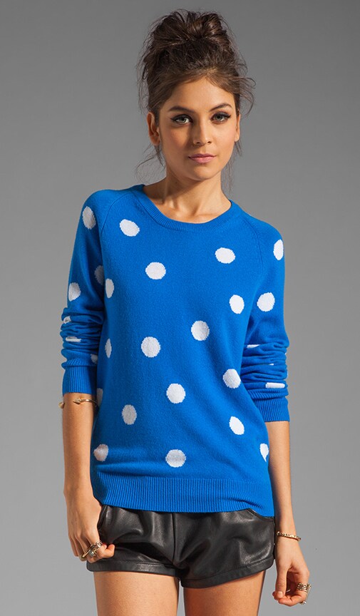 Sloane Classic Dots Crew Neck Sweater