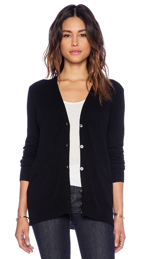 Equipment Sullivan Cardigan in Black | REVOLVE