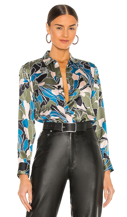 Equipment Leema Blouse in Eclipse Multi
