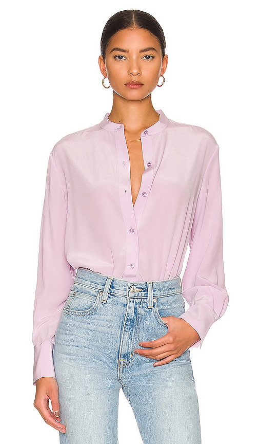 Equipment Leonee Blouse in Orchid | REVOLVE