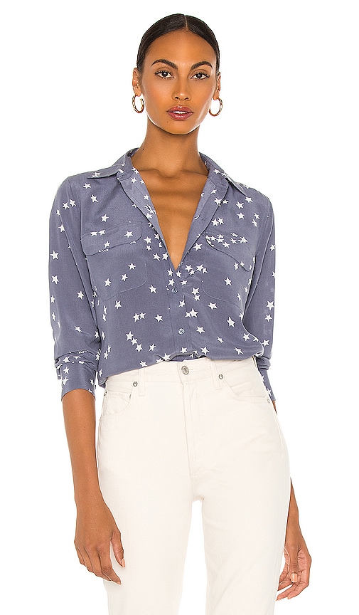 Starry Night Slim Signature Blouse