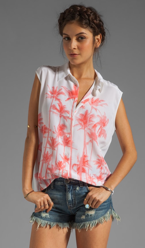 Diem Clean Sleeve Blouse