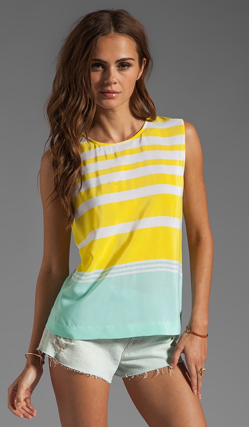 Venice Stripes Reagan Blouse